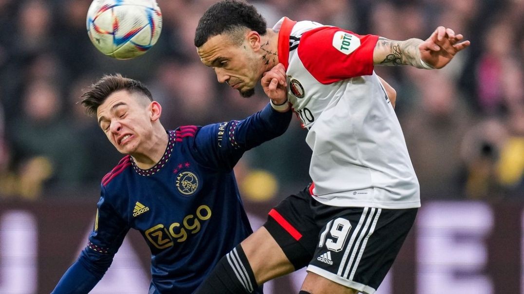 Feyenoord -Ajax beker halve finale. 2023
