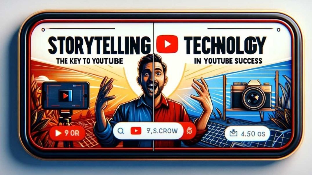 ⁣YouTube Success: Why Stories Matter More Than Equipment